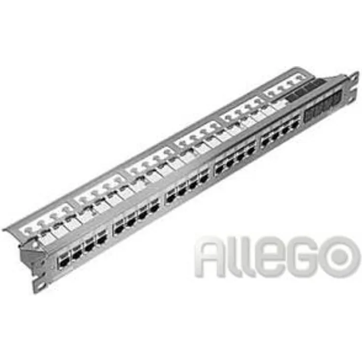 Panduit Patchpanel, 24Port, Metall inkl. 24 x CP24WSK6TGLGY