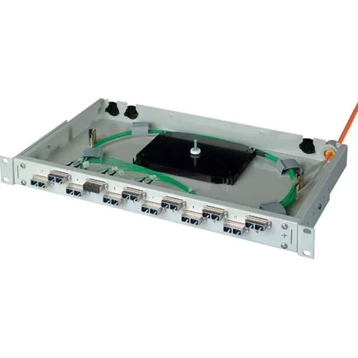 Telegärtner Spleißbox bestückt 6xSCD 9-125OS2 1HE TN-SB-Be-6SCD-E9