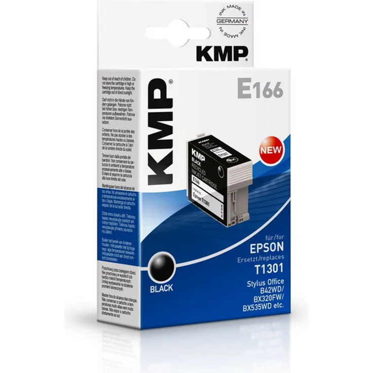 KMP E166 - Tinte auf Pigmentbasis - Schwarz - Epson - Stylus...