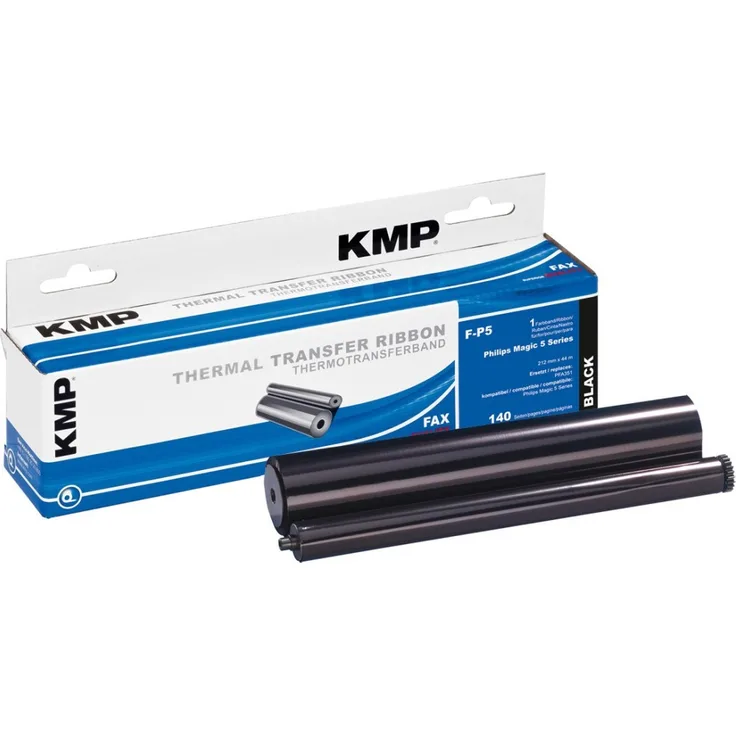 KMP Printtechnik AG KMP Thermotransferr. Philips PFA351 black 140 S. F-P5 kompatibel (71000,0022)