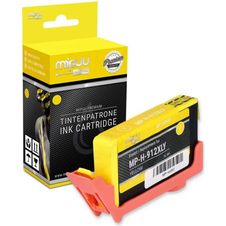 Mipuu Tinte ersetzt HP 912 XL - 3YL83AE Yellow