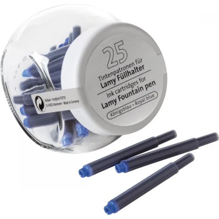 PELIKAN Tintenpatronen 25ST f.Lamy kö;nigsblau PELIKAN 105908