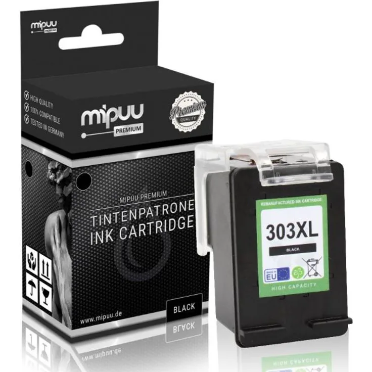 Mipuu Tinte ersetzt HP 303 XL - T6N04AE Black