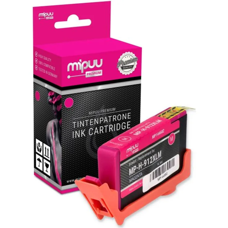 Mipuu Tinte ersetzt HP 912 XL - 3YL82AE Magenta
