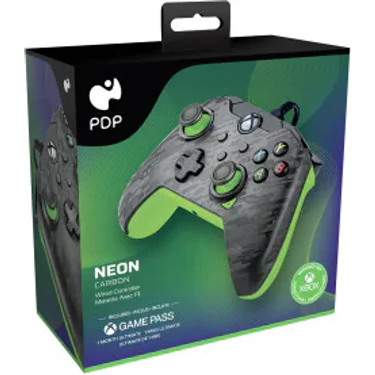 PDP LLC Wired Controller: Neon Carbon Controller (Xbox One, Xbox Series) – Bild 2