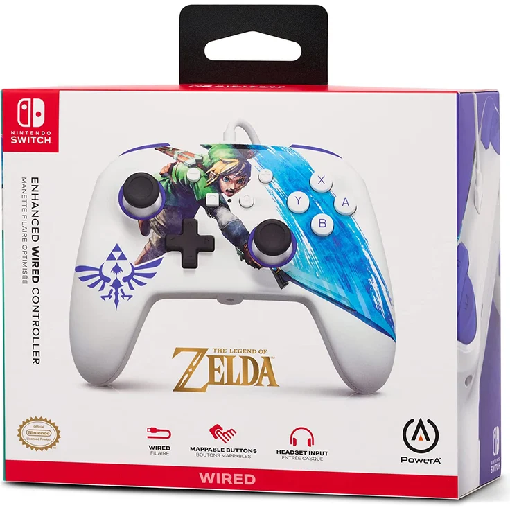 PowerA Enhanced Wired Controller - Master Sword Attack (Switch) – Bild 6
