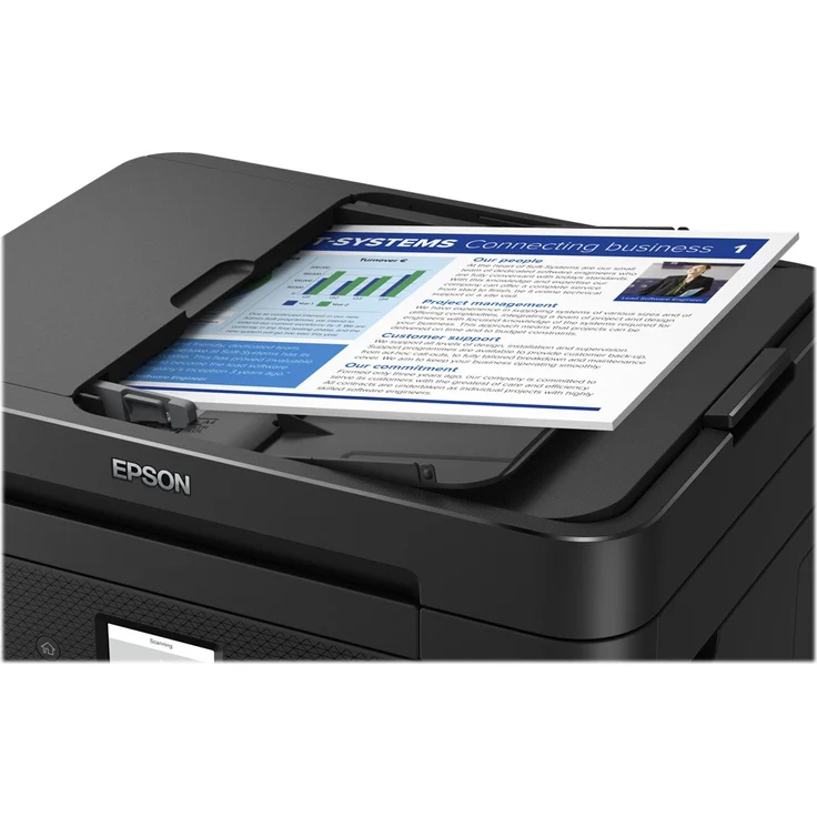 Epson WorkForce WF-2960DWF (4-in-1) Tintenstrahl, Druckgeschwindigkeit: 33 s/w, 20 Farbe, Auflösung: 4800 x 1200 (C11CK60403) – Bild 2