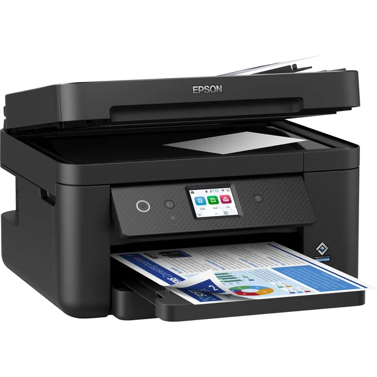 Epson WorkForce WF-2960DWF (4-in-1) Tintenstrahl, Druckgeschwindigkeit: 33 s/w, 20 Farbe, Auflösung: 4800 x 1200 (C11CK60403) – Bild 6