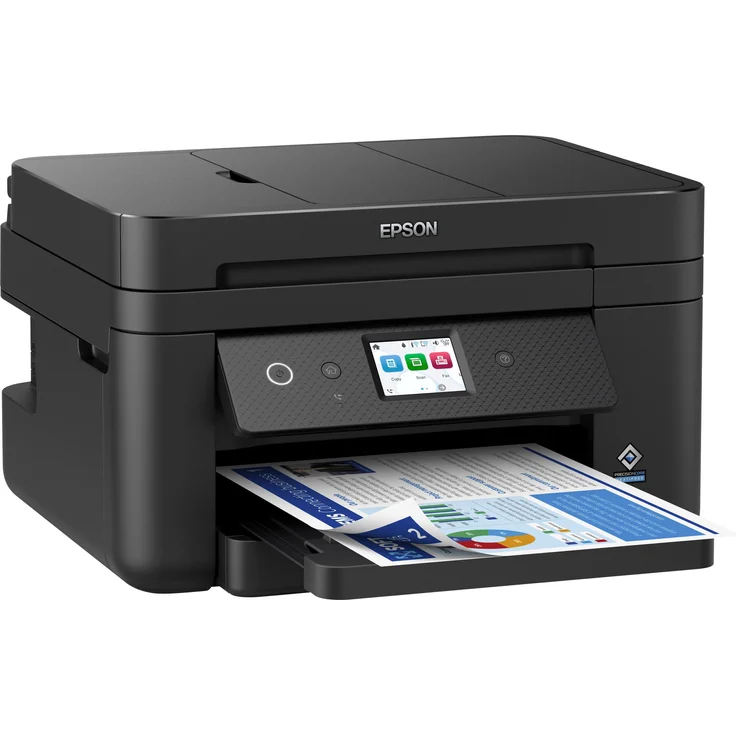 Epson WorkForce WF-2960DWF (4-in-1) Tintenstrahl, Druckgeschwindigkeit: 33 s/w, 20 Farbe, Auflösung: 4800 x 1200 (C11CK60403) – Bild 4