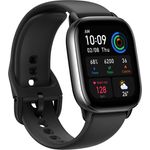 Amazfit GTS 4 Mini Smartwatch Unisex, Einheitsgröße, Aluminium, Kunststoffgehäuse, Silikonarmband, Midnight Black