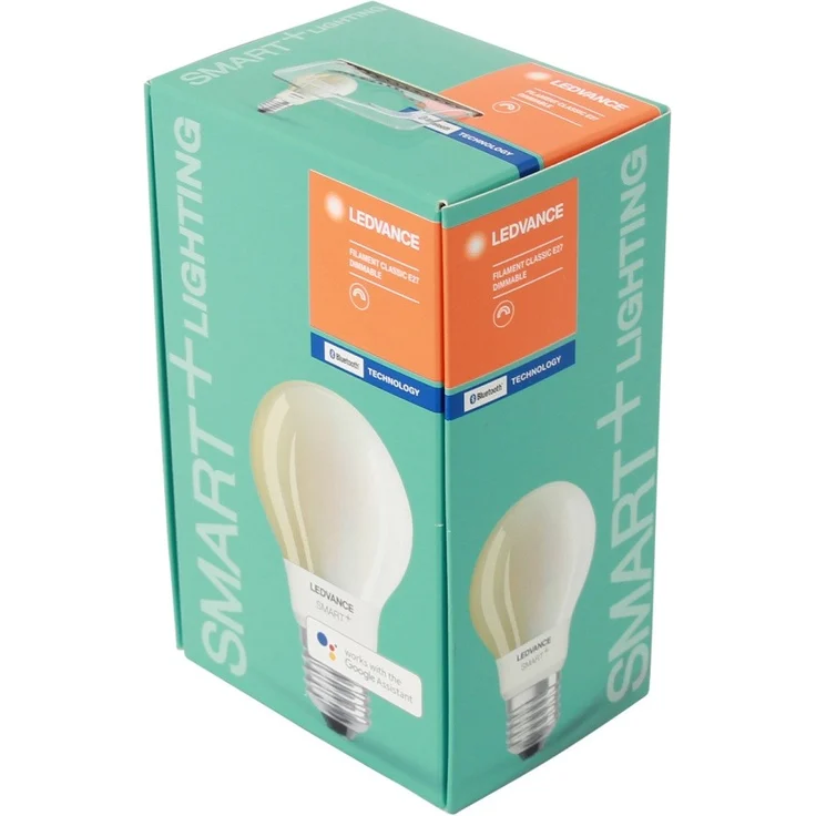 LEDVANCE SMART+ Filament Classic DIM Smarte LED-Lampe mit Bluetooth Mesh Technologie, Sockel E27, Dimmbar, Warmweiß (2700K), 100W-Ersatz, steuerbar mit Alexa, Google und Apple Voice Control, 1er-Pack – Bild 2