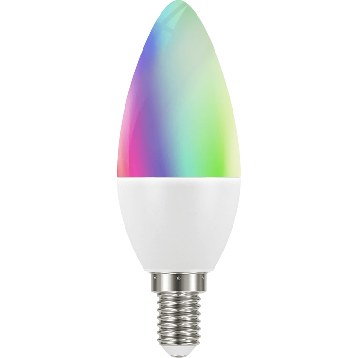 Müller-Licht tint LED Leuchtmittel E14 Kerzenform RGBW white + color 6W 470lm ZigBee Smart Home Sprachsteuerung – Bild 2