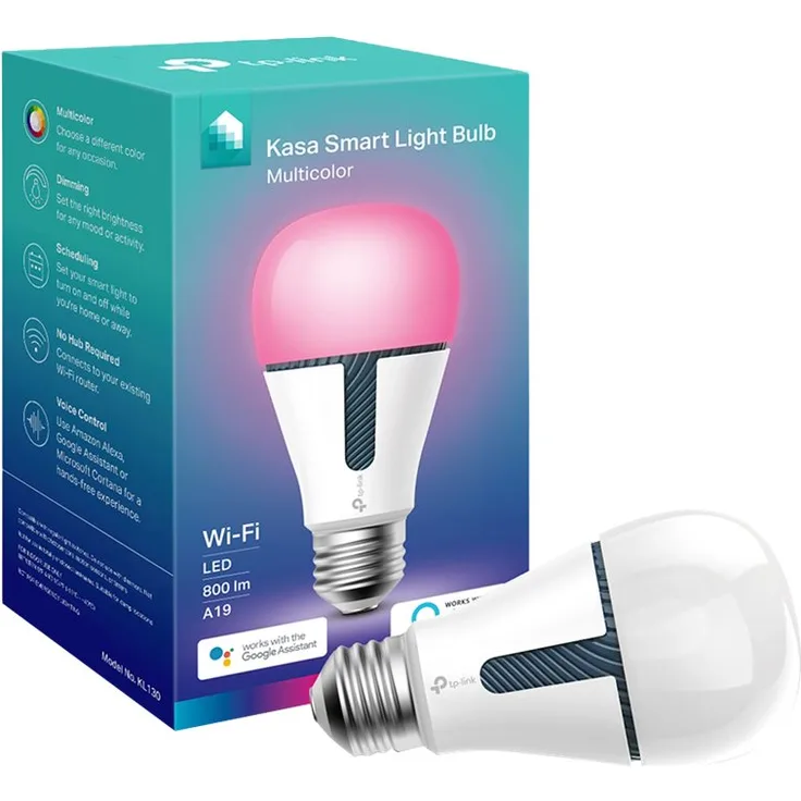 TP-Link KL130 Kasa Smart Light LED, E27, 10,5W(60), RGB