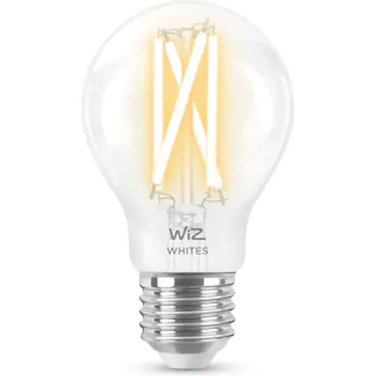 WiZ 60W E27 Standardform Filament Clear (TW) Doppelpack – Bild 3