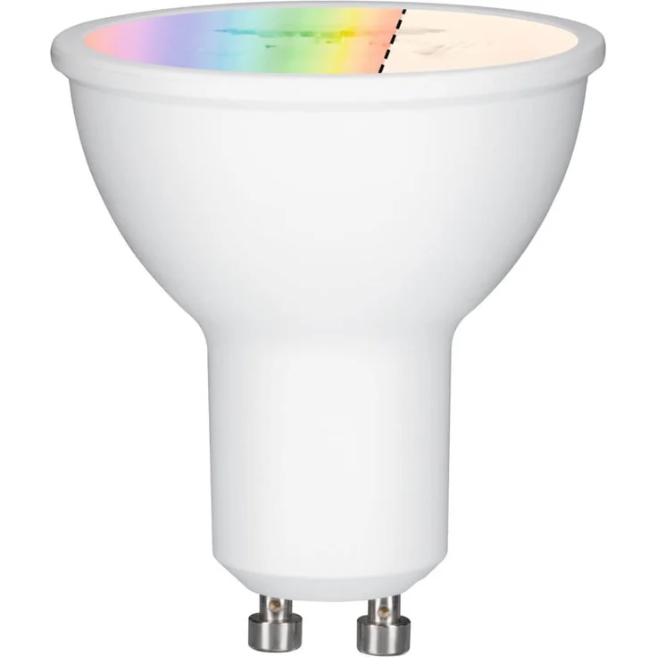 Paulmann Smart Home LED Leuchtmittel GU10 Reflektor RGBW dimmbar ZigBee 5,5W farbiges Licht – Bild 1