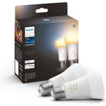 Philips Hue White Ambiance E27 LED Lampe Doppelpack 2x 8,5 W Bluetooth