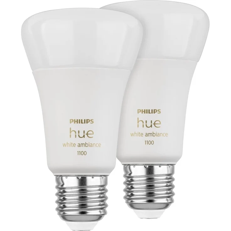Philips Hue White Ambiance E27 LED Lampe Doppelpack 2x 8,5 W Bluetooth – Bild 4