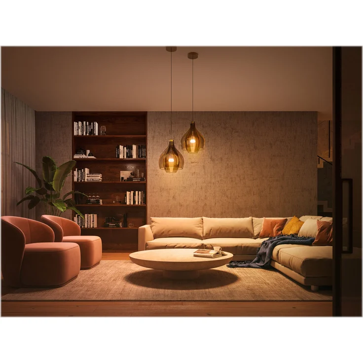 Philips Hue White Ambiance E27 3er Starter Set inkl. Dimmschalter 3x806lm 75W – Bild 5