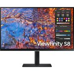 Samsung ViewFinity S8 S80PB - 27 Zoll, Full HD (3840 x 2160), IPS-Panel, 60Hz, 5ms, 350 cd/m² (LS27B800PXUXEN)
