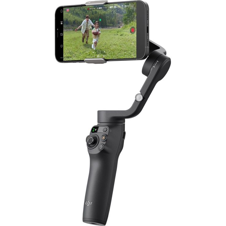 DJI Osmo Mobile 6, Smartphone-Gimbal mit 3-Achsen-Stabilisierung, integrierter Verlängerungsstab, Gestensteuerung, Bluetooth, zusammenklappbar, schwarz – Bild 3
