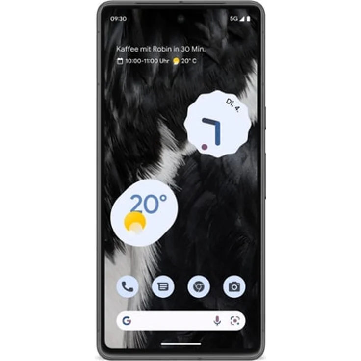 Google Pixel 7 5G Smartphone 16,05cm (6,32 Zoll) AMOLED-Display, 128GB interner Speicher, 8GB RAM, Dual-SIM, Android 13, Obsidian – Bild 2