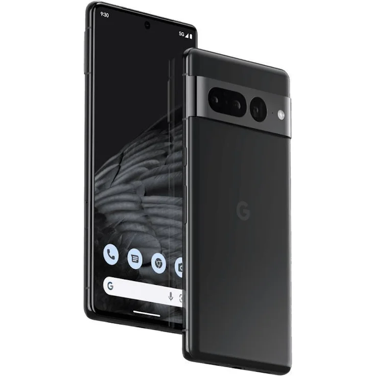 Google Pixel 7 Pro 5G Smartphone 17,043cm (6,71 Zoll) AMOLED-Display, 128GB interner Speicher, 12GB RAM, Dual-SIM, Android 13, Obsidian – Bild 8
