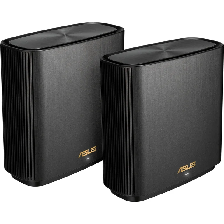 Asus ZenWiFi XT9 AX7800 WLAN-Mesh 2er Set, Schwarz – Bild 1