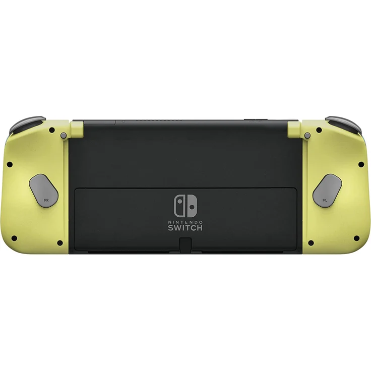 Hori Split Pad Compact, hellgrau-gelb (Switch) (NSW-373U) – Bild 2