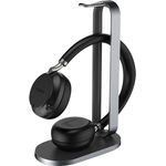 Yealink BH72 with Charging Stand - Headset - On-Ear