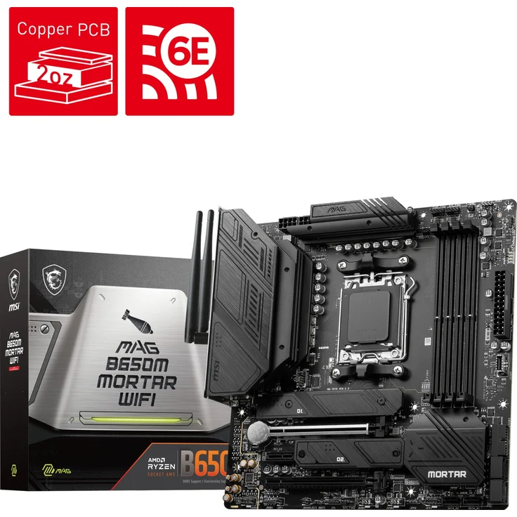 MSI MAG B650M Mortar WIFI – Bild 1