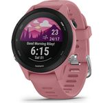 Garmin Forerunner 255 S Smartwatch GPS, Unisex, Silikonarmband, Altrosa/Schwarz