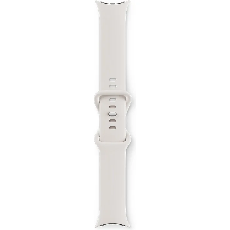 Google Pixel Watch Bluetooth Smartwatch, Unisex, 41mm, Polished Silver Sportarmband Chalc – Bild 5