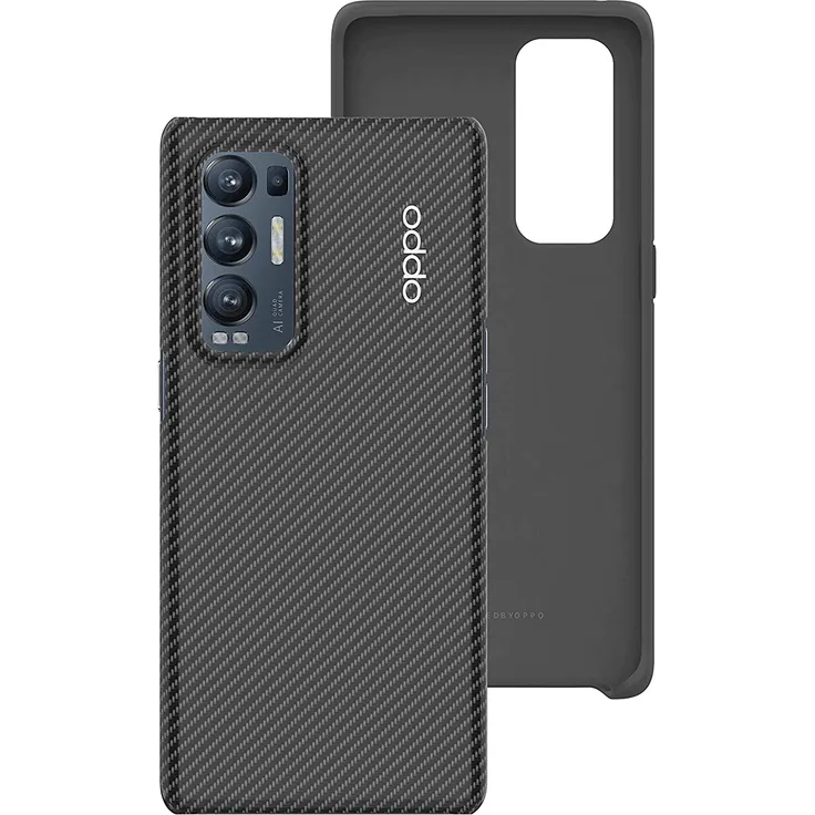 Oppo Aramid Fiber Case, geeignet für Oppo Find X3 Neo, schwarz (3062353)