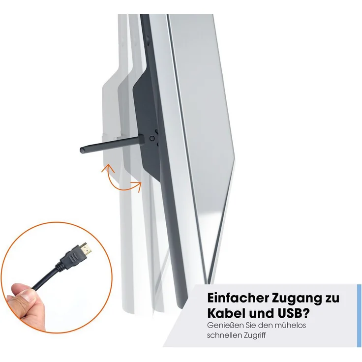 Vogel's COMFORT TVM 3205 Fixed Small Wandhalterung, schwarz – Bild 4