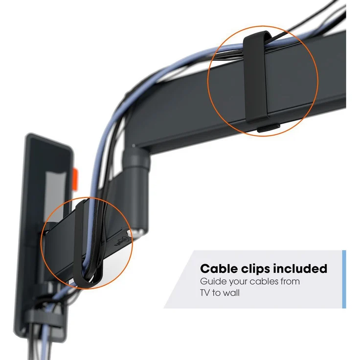 Vogel's COMFORT TVM 3465 Full Motion Medium Wandhalterung, schwarz – Bild 3