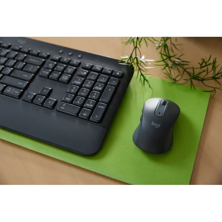 Logitech Signature MK650 for Business, Tastatur + Maus, Bluetooth, QWERTZ, Standard, Wireless Tastatur, graphite (920-010994) – Bild 10