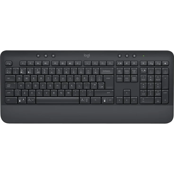 Logitech Signature K650 (DE) Graphite, Wireless Tastatur, Bluetooth, QWERTZ, Standard, Wireless Tastatur, graphite (920-010913) – Bild 1