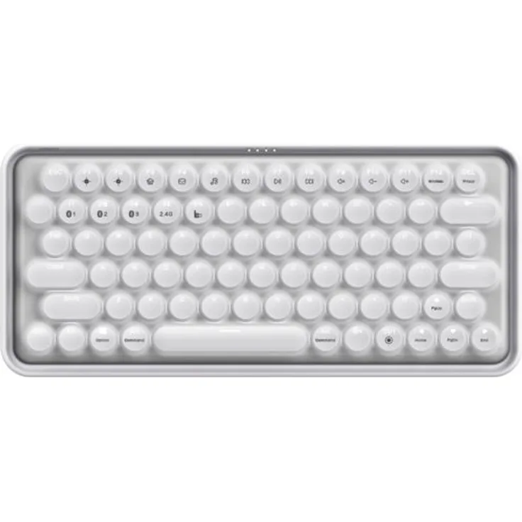 Rapoo Ralemo Pre 5 White, Wireless Tastatur, Bluetooth, QWERTZ, Standard, Wireless Tastatur, weiß (217398)