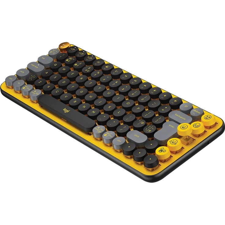 Logitech POP Keys Blast (IT), Wireless Tastatur, Bluetooth, QWERTY, Standard, Wireless Tastatur, blast (920-010725) – Bild 3