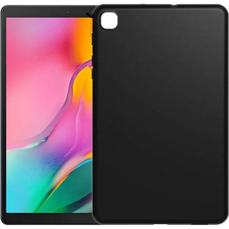 cofi1453 Silikon Hülle Bumper für Samsung Galaxy Tab A 8.4'' (2020) ( T307), schwarz