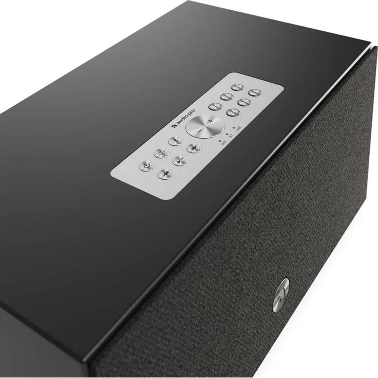Audio Pro C10 MkII WLAN-Lautsprecher mit Streaming, Multiroom, schwarz – Bild 3