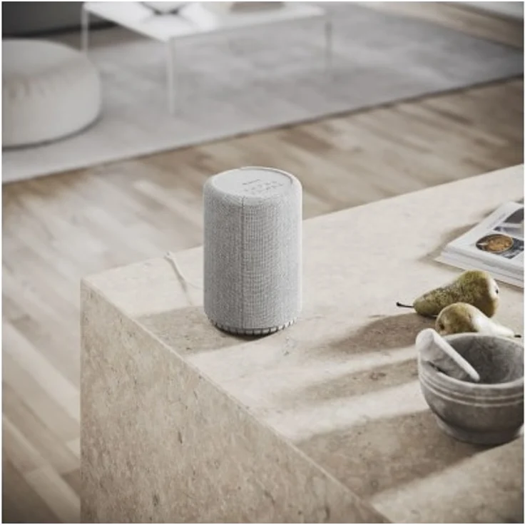 Audio Pro A10 MkII WLAN-Lautsprecher mit Streaming, Multiroom, hellgrau – Bild 4