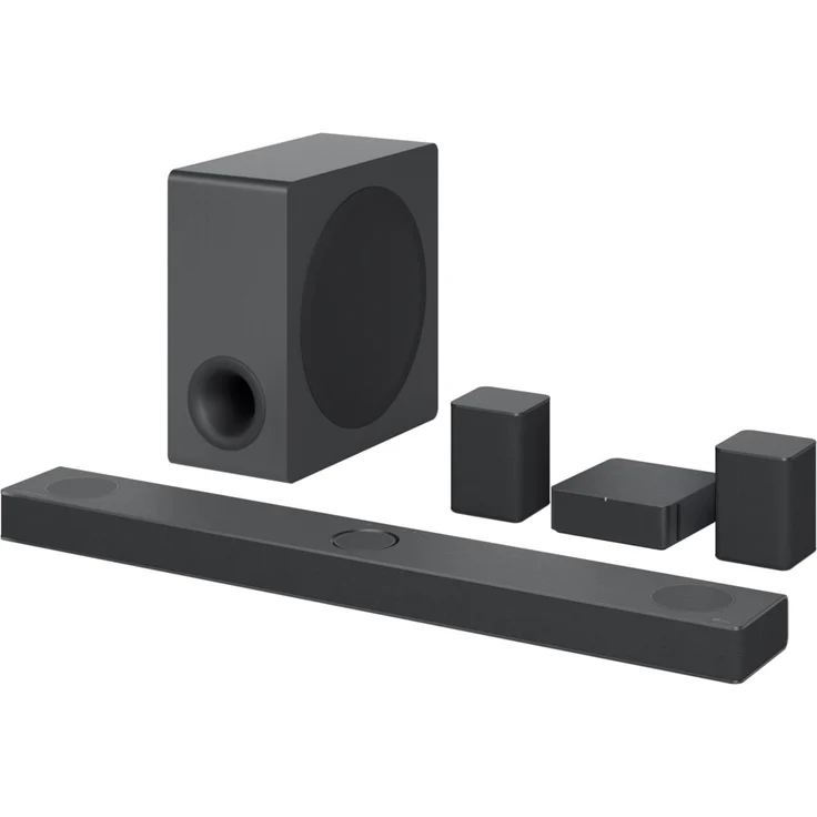 LG DS80QR 5.1.3 Soundbar mit Subwoofer, 620 W, schwarz – Bild 3