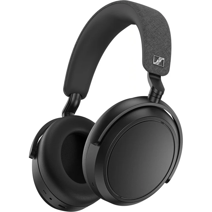 Sennheiser Momentum 4 Over-Ear-Kopfhörer mit Hybrid Adaptive Noise Cancelling, Transparenzmodus, Smart Pause, schwarz – Bild 1