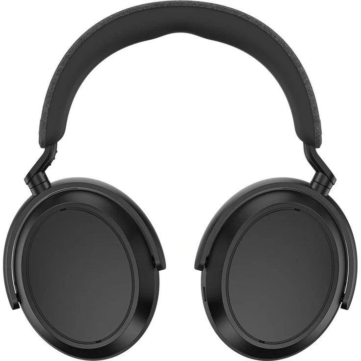 Sennheiser Momentum 4 Over-Ear-Kopfhörer mit Hybrid Adaptive Noise Cancelling, Transparenzmodus, Smart Pause, schwarz – Bild 3