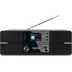 TechniSat DIGITRADIO 371 IR Digitalradio mit Bluetooth, USB-Charging, UKW, DAB, DAB+, schwarz