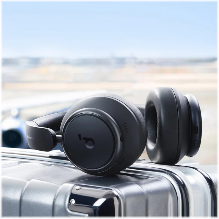 Anker Soundcore Space Q45 Over-Ear-Kopfhörer (Aktive Geräuschunterdrückung (ANC);", schwarz – Bild 10