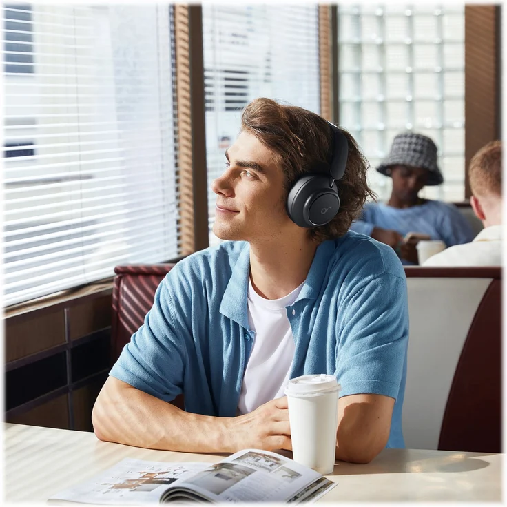 Anker Soundcore Space Q45 Over-Ear-Kopfhörer (Aktive Geräuschunterdrückung (ANC);", schwarz – Bild 15