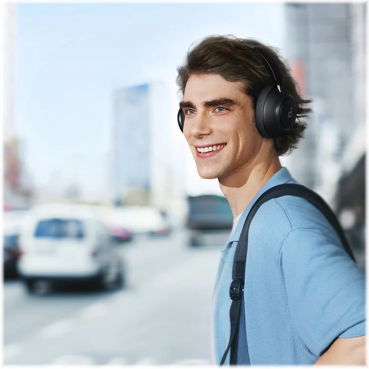 Anker Soundcore Space Q45 Over-Ear-Kopfhörer (Aktive Geräuschunterdrückung (ANC);", schwarz – Bild 12