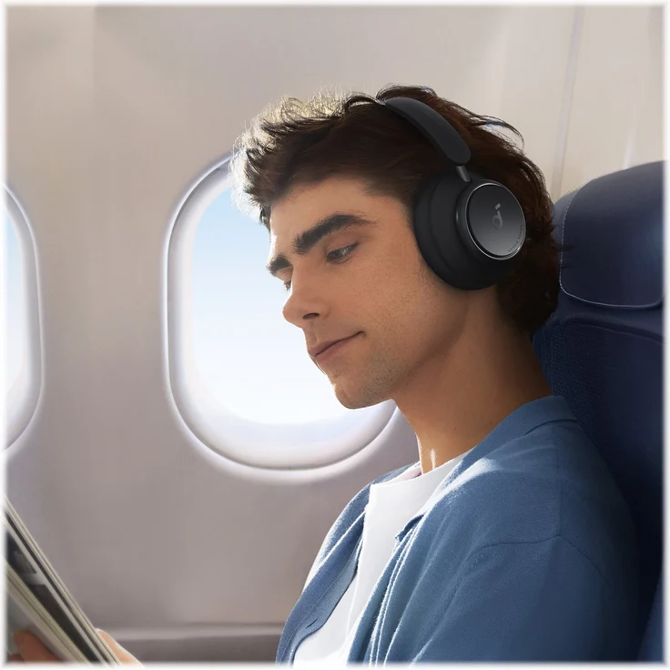 Anker Soundcore Space Q45 Over-Ear-Kopfhörer (Aktive Geräuschunterdrückung (ANC);", schwarz – Bild 14